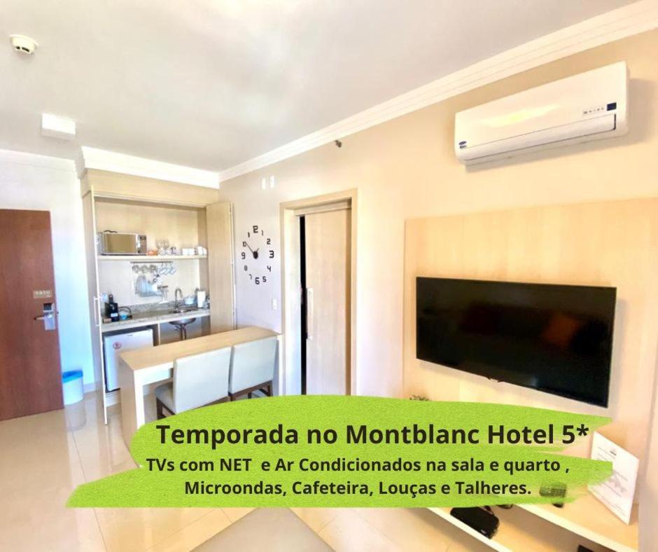 Flat Completo Com Servicos Em Hotel 5 Estrelas Рібейран-Прету Екстер'єр фото